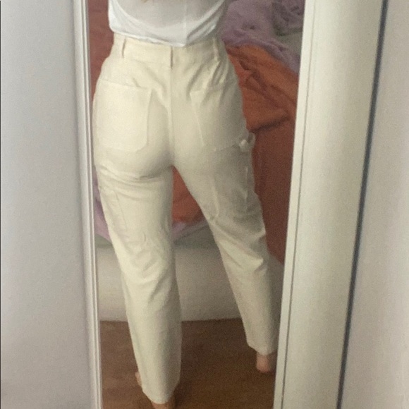 Aritzia Wilfred Free Brennan Utility Pant Cream - Picture 3 of 10